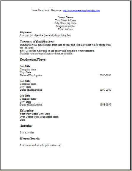Efidlimar Resume Template