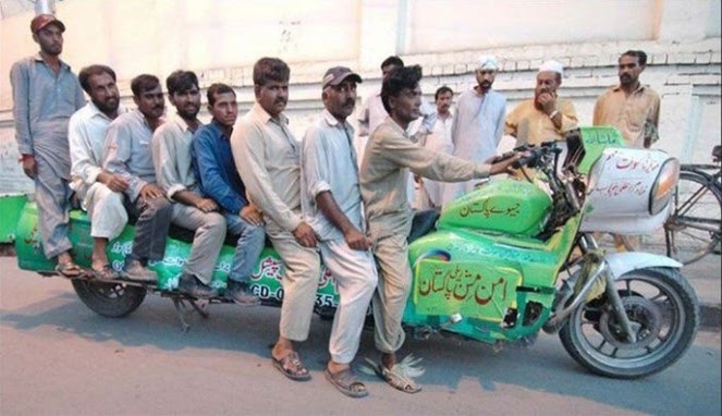 Modifikasi Motor Di Negara India Yang Nyeleneh