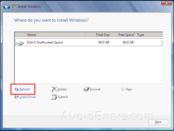 Solved Setup Was Unable To Create A New System Partition