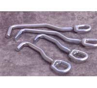 Sheet Metal Hooks (Set of 4)