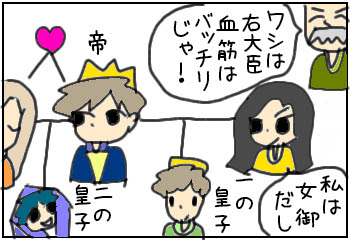 桐壺14 源氏物語イラスト訳 あいの部屋 源氏物語 イラスト訳