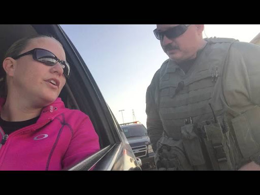 Sheriff Deputy And Wife Drop Baby News In Carpool Ticket Video - Video