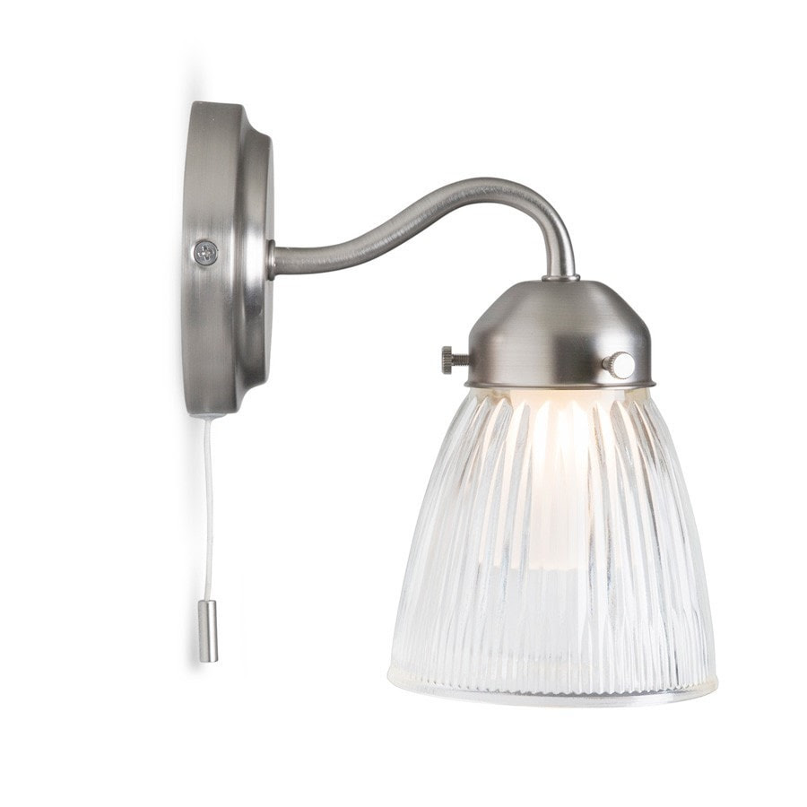 Picture light with pull cord