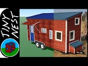 Best Tiny House Design Tutorial 3D Modeling in SketchUp , most update!