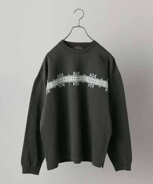 Ships別注 Pendleton Starプリント Plain Starプリント Tシャツ ロンt Tシャツ トップス カットソー Plain Pendleton ペンドルトン のファッション