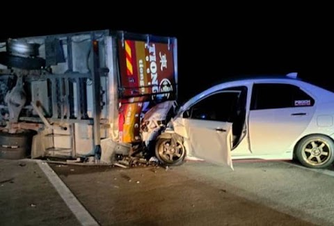 keadaan kereta menyebabkan kemalangan jalan raya
