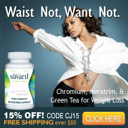 Waist Not, Want Not with Suvaril Weight Loss Supplement - 15% Off with Code CJ15