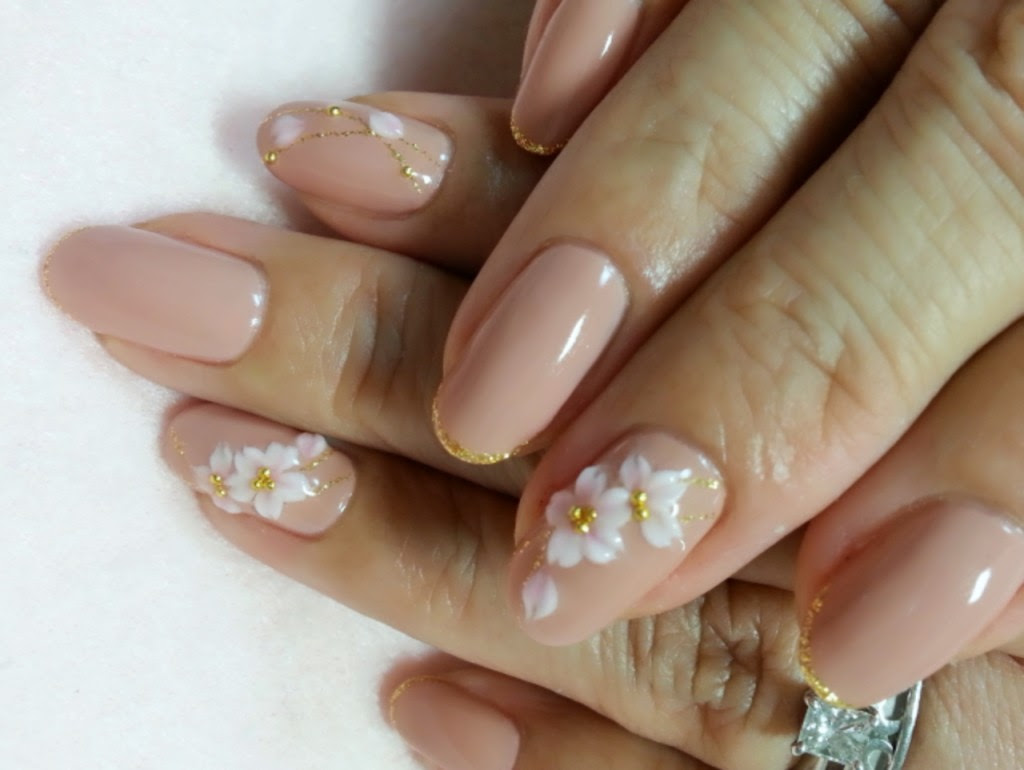 桜３dネイル 15春ネイル Nailsalon Ellerit