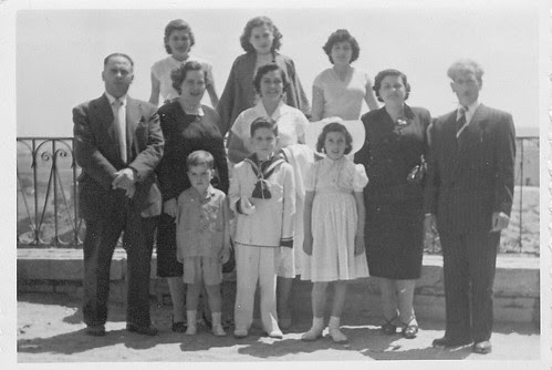 Paseo del Miradero. Toledo. Años 50. Cortesía de Justo Corral