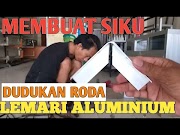 Terbaik Cara Membuat Siku Dudukan Roda Lemari Aluminium, Paling Seru!