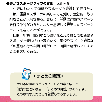 令和3年版 中学校保健体育 Arマーカー一覧 大日本図書