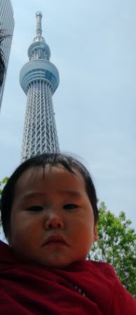赤ちゃんと一緒に東京スカイツリータウン りゅう君パパの日韓国際結婚 子育て