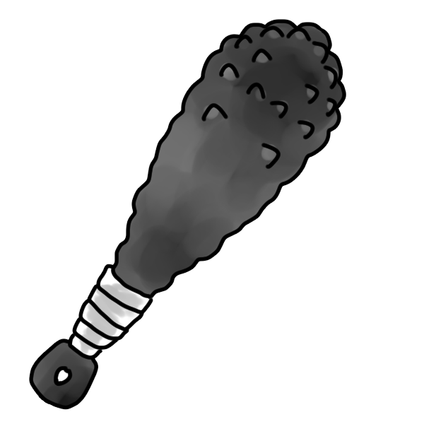 金棒のイラスト かわいいフリー素材が無料のイラストレイン