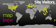 Locations of Site Visitors
