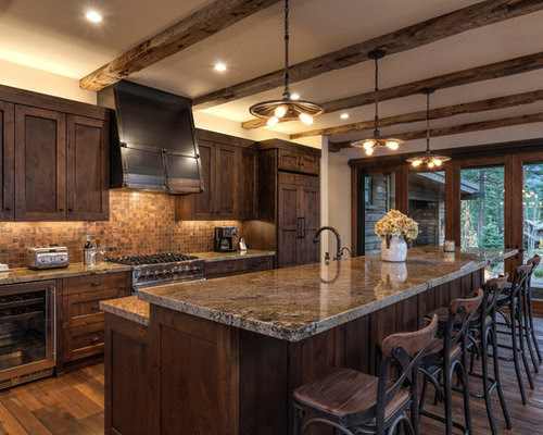 Rustic Kitchen Design Ideas Remodels Photos with Dark Rustic Kitchen Design Ideas Remodels Photos with Dark