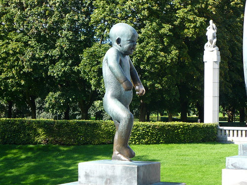 Angry Kid at Frogner Park