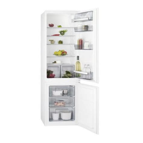 217 | der eingebaute kühlschrank mit gefrierfach ab scb618f3ls kühlt lebensmittel . AEG SCB618F3LS inbouw koelvriescombinatie | Budgetplan