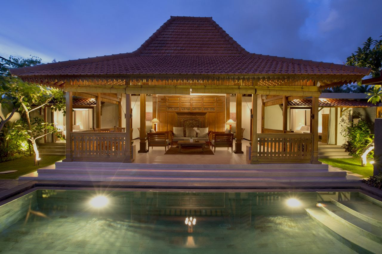 Villa Rumah Joglo  Rumah Minimalis