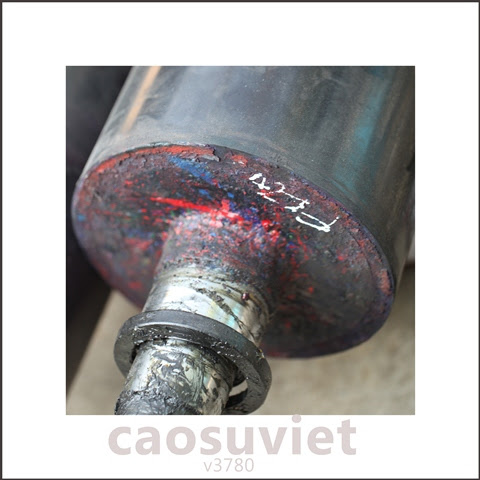 Bọc và mài gia công lõi trục cao su pu