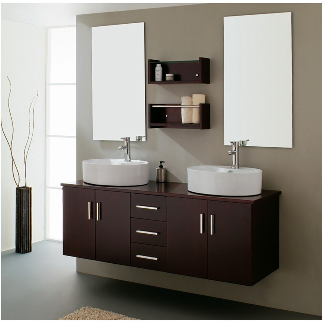 Amazing Double Sink Bathroom Vanities 1111 x 1114 · 121 kB · jpeg