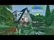 Trends A Frame House Base game Patio Stuff No CC Stop Motion THE SIMS 4, Video Modern a Frame House Designs most update!