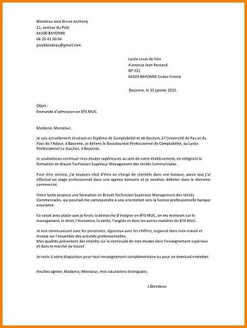 Exemple de cv bts muc