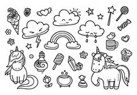 Disegni da colorare Kawaii - Morning Kids