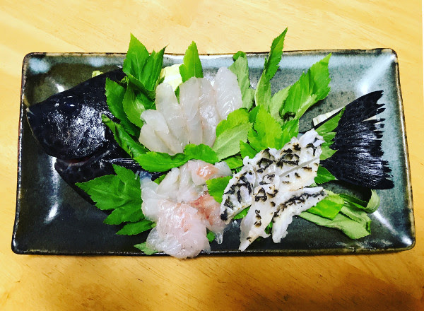 釣魚料理 イシガキダイとブダイの刺身 へんてこえ日記 酒と旅と自然とその他もろもろ ブログ