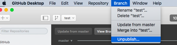 github Delete a Git branch both locally and remotely