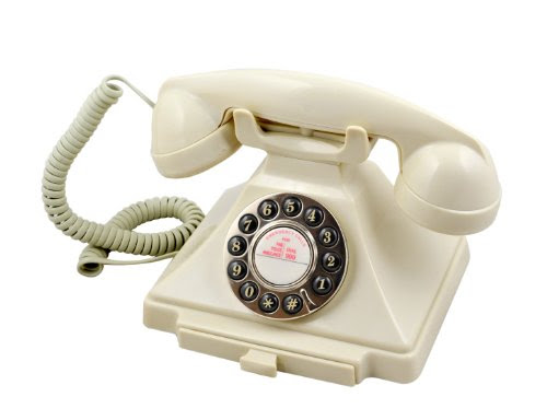 Retro Telefon CARRINGTON ivory