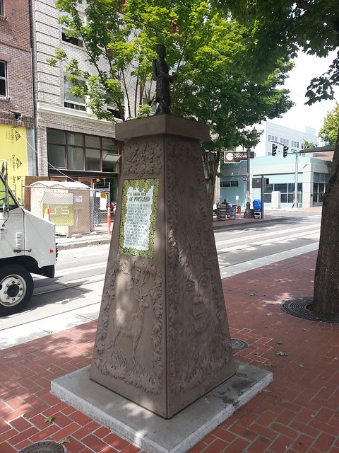 The Green Man of Portland