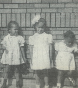 3 little girls, none of them Donyale Luna