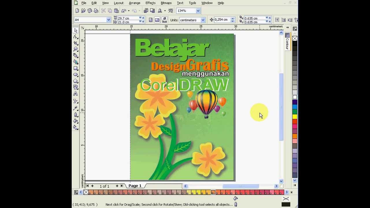 Desain Cover Buku Menggunakan CorelDRAW YouTube Desain Cover Buku Menggunakan CorelDRAW YouTube