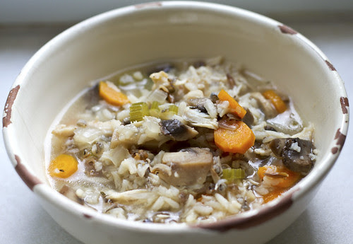 chicken and rice soup