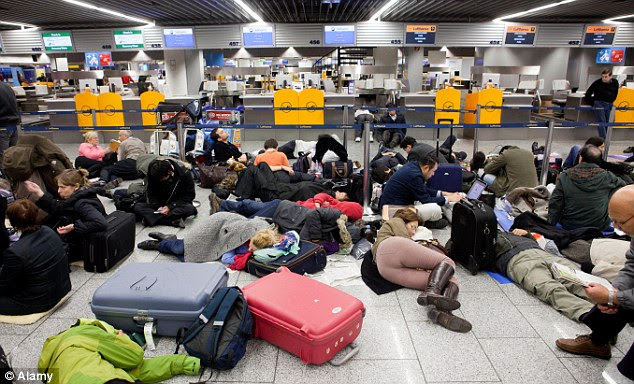 Left waiting: One in four UK passengers are affected by flight delays, according to statistics by refund.me