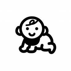 画像 赤ちゃん イラスト 白黒 ただ素晴らしい花