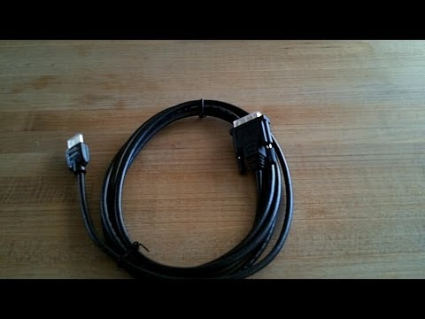 Video Amazonbasics Hdmi To Dvi Adapter Cable