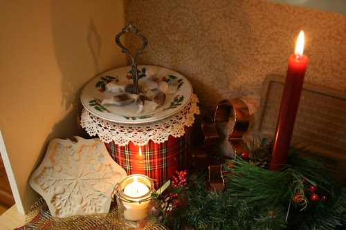 Christmas hutch