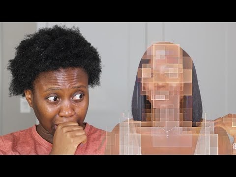 Straightening My 4C Natural Hair with NO Heat 😳
