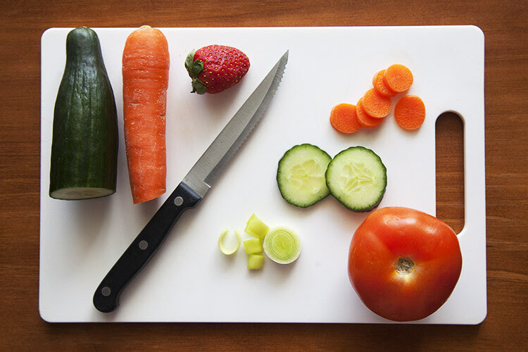 How to Create Abstract Photos with Fruit and Veggies