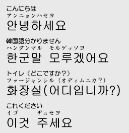 Korea これでカンペキ韓国語会話