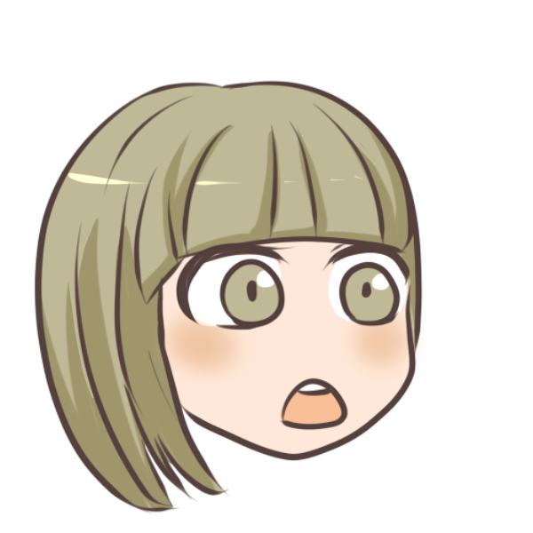 驚く女の子のイラスト かわいいフリー素材が無料のイラストレイン