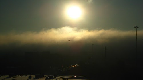 fog rolling in