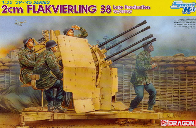 2cm Flakvierling 38 Late Production Review By Cookie Sewell Dragon 1 35