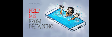 Mobile Phone Addiction Drawing