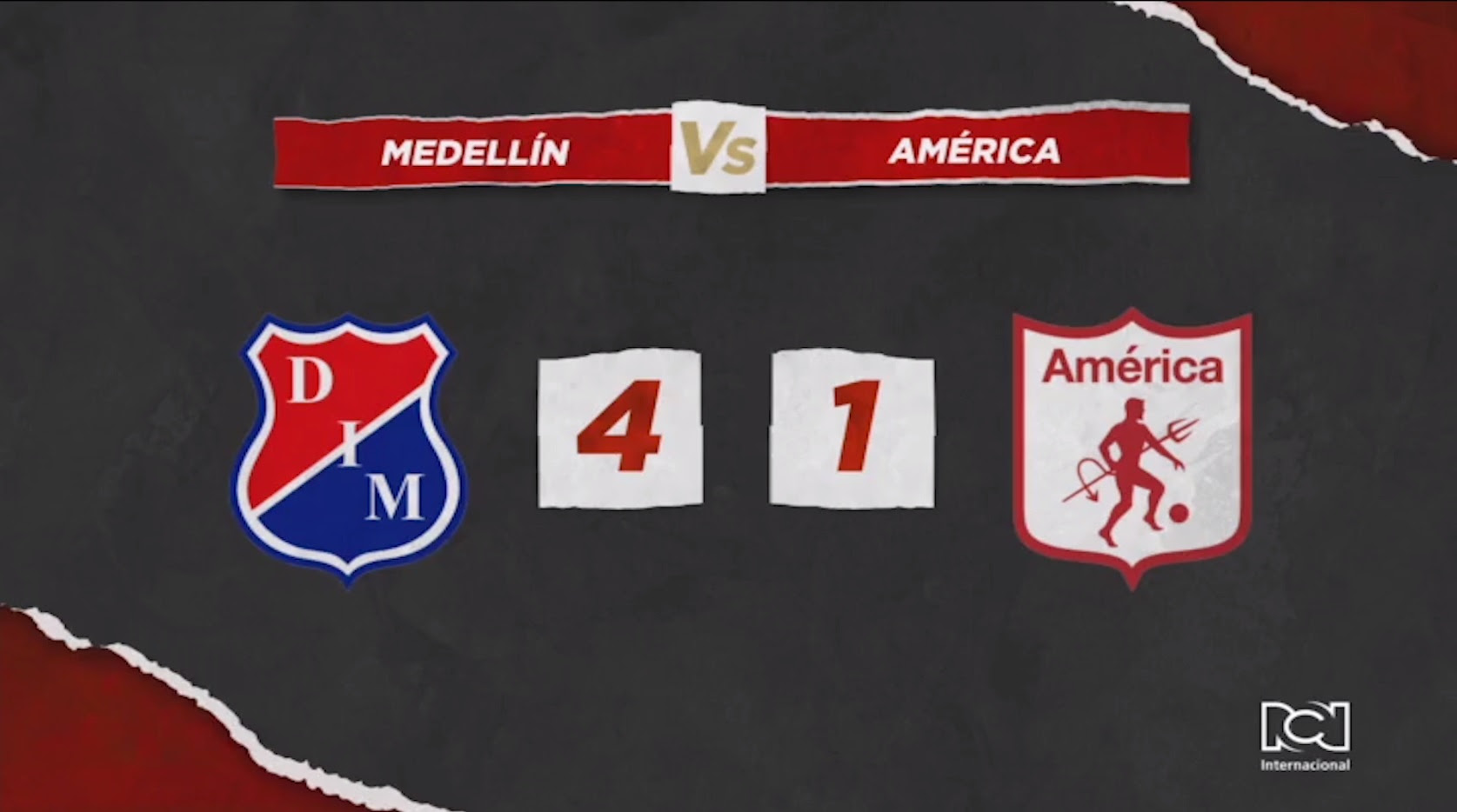 Independiente Medellin Vs America De Cali
