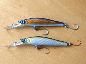 Lure Fishing Site トラウト タックル ミノーでのシングルフック