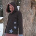 Stars Hemp fleece hoodie