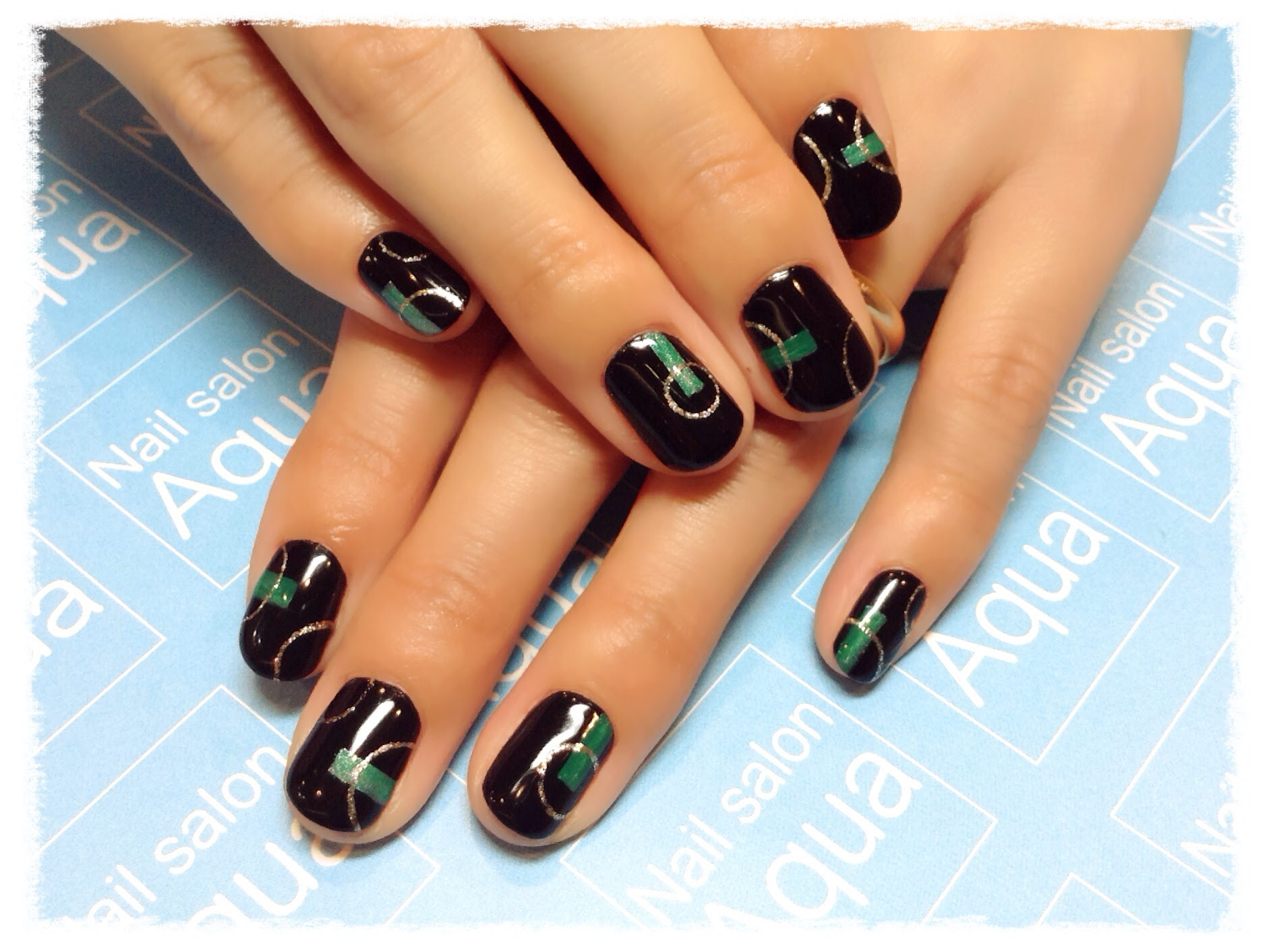 幾何学模様 浜松市中区のネイルサロン Nailsalon Aqua
