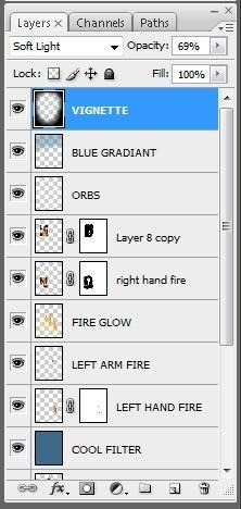 40 How to Create a Flaming Manipulation in Photoshop